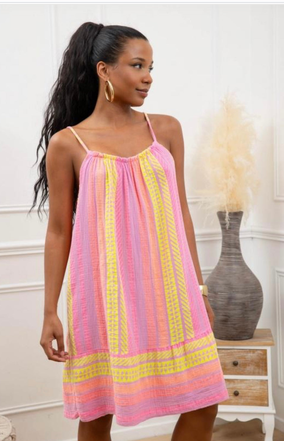 Cheesecloth Midi Sun Dress ☀️ – Belle Emporium
