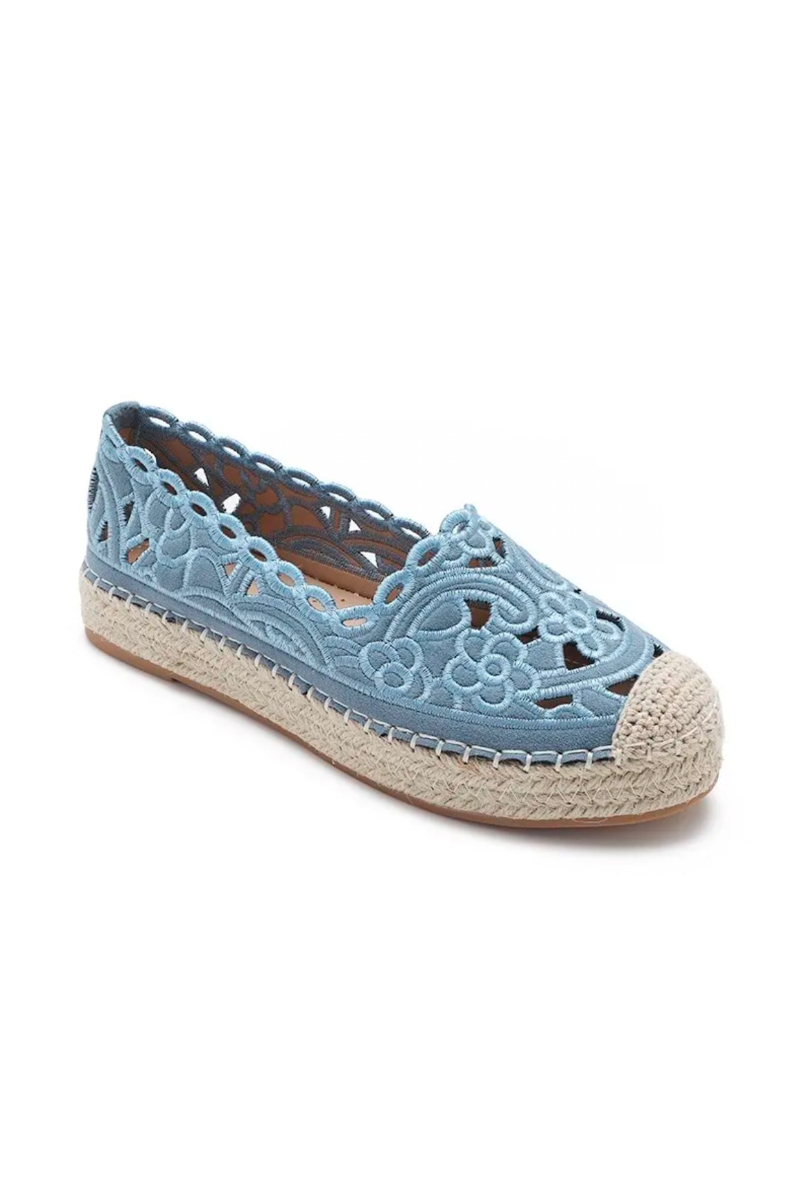 Sky Blue Espadrilles