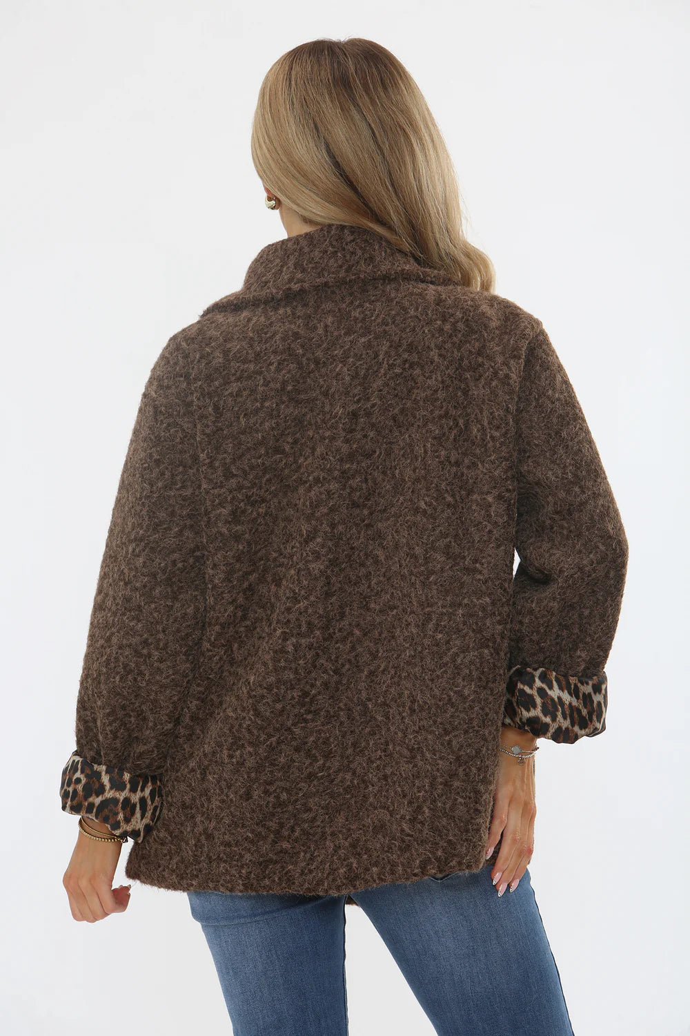 Leopard Lined Blazer