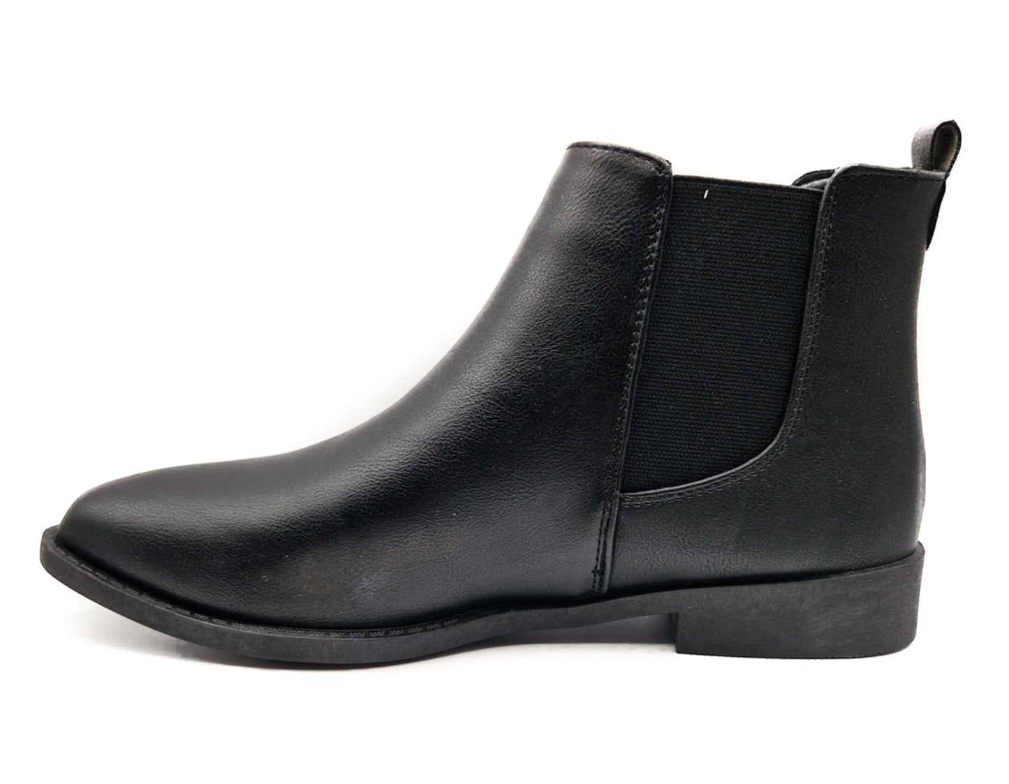 Ladies Wide Fit Pull on Chelsea Boots