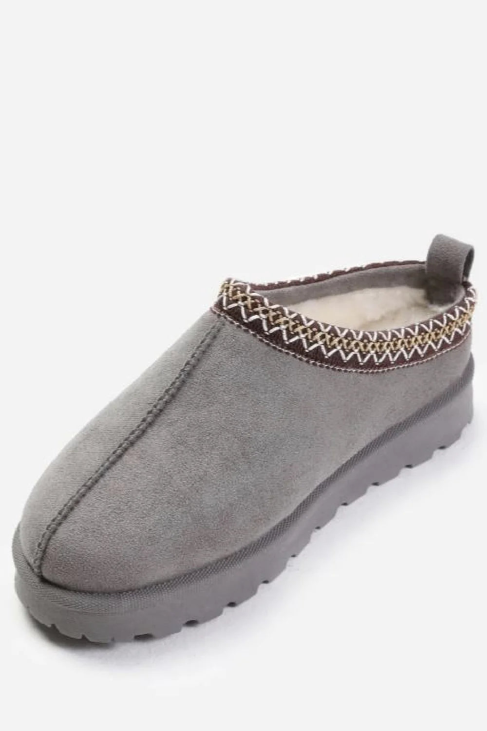 Aztec Outdoor Slippers - Grey