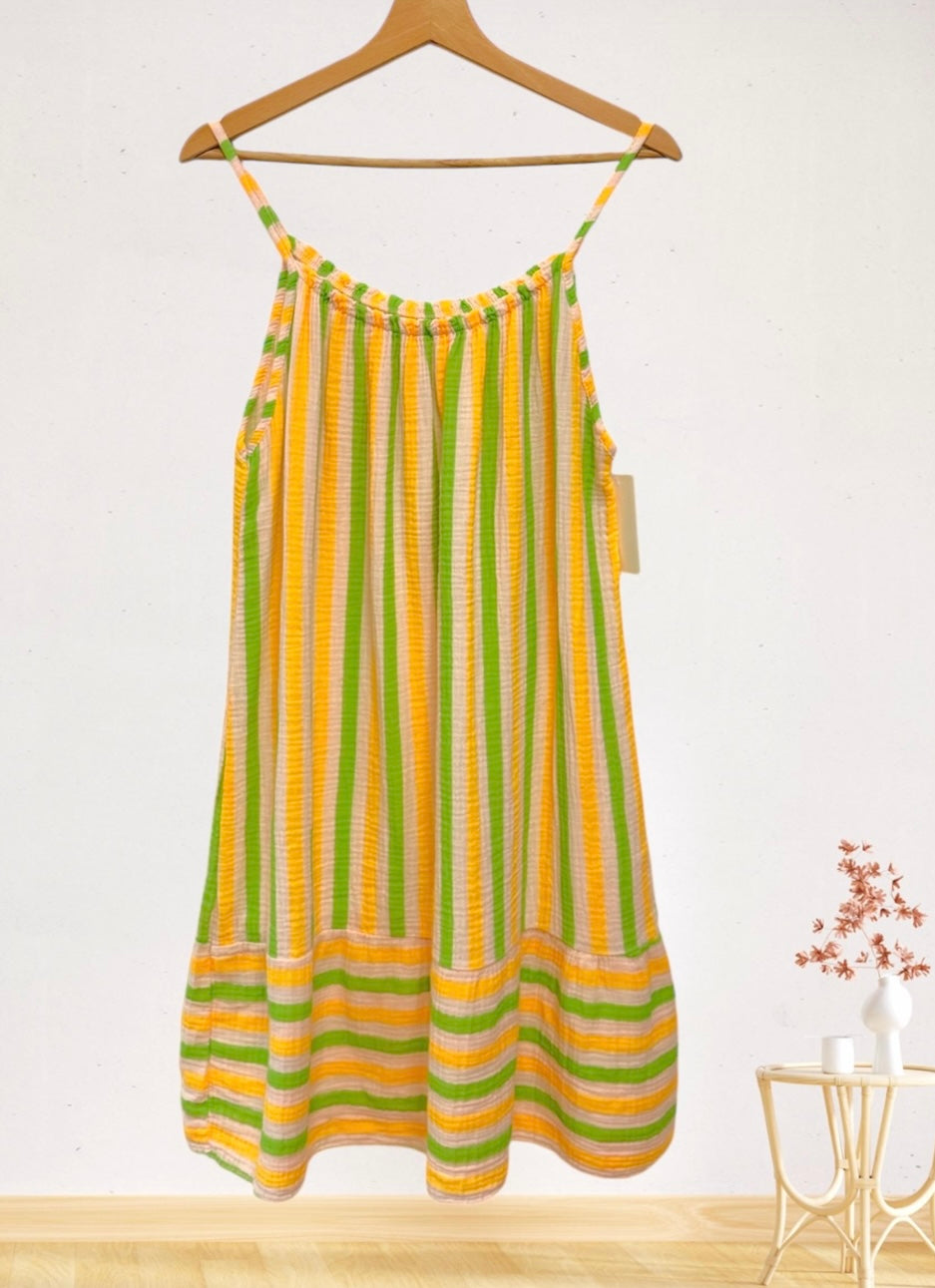 Cheesecloth Midi Sun Dress ☀️