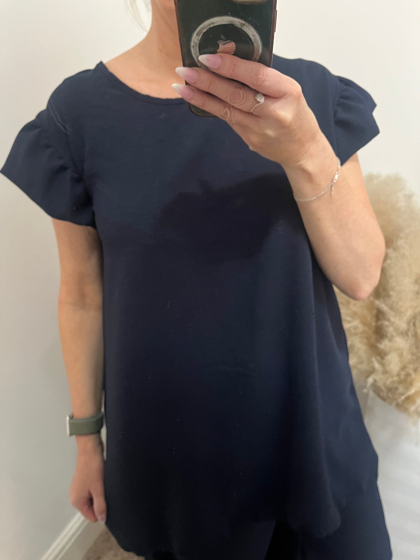 Plus Size Co-ord - Navy