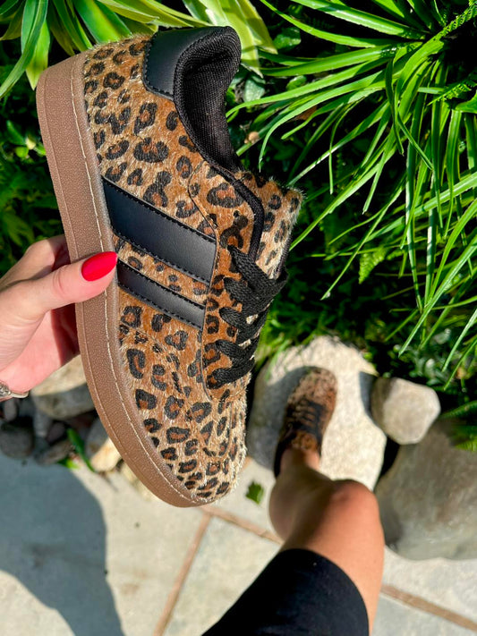 Leopard Gumsole Trainers -