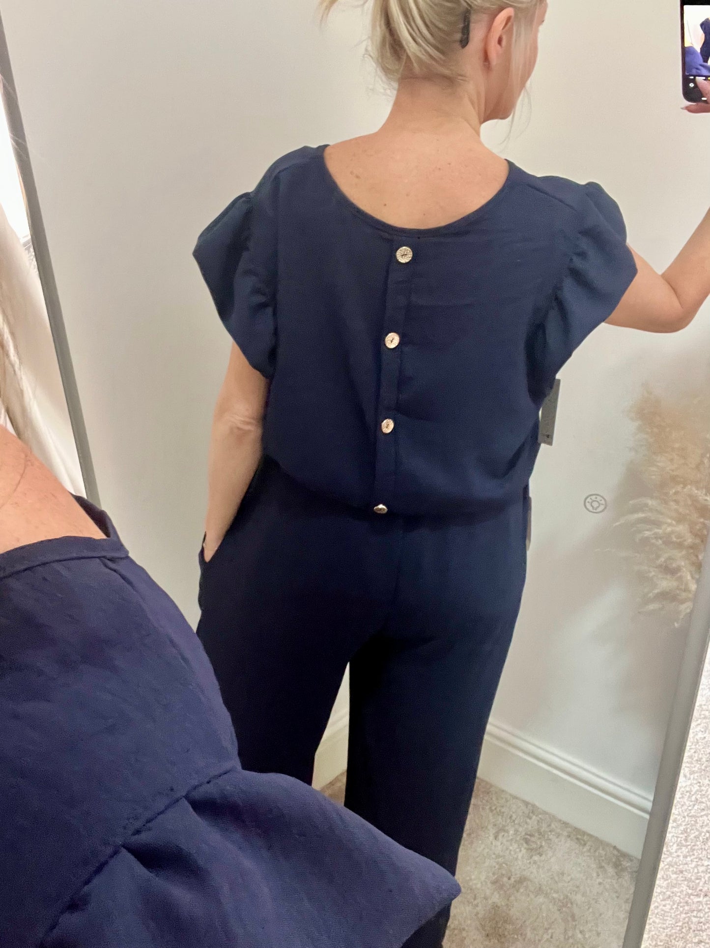 Plus Size Co-ord - Navy