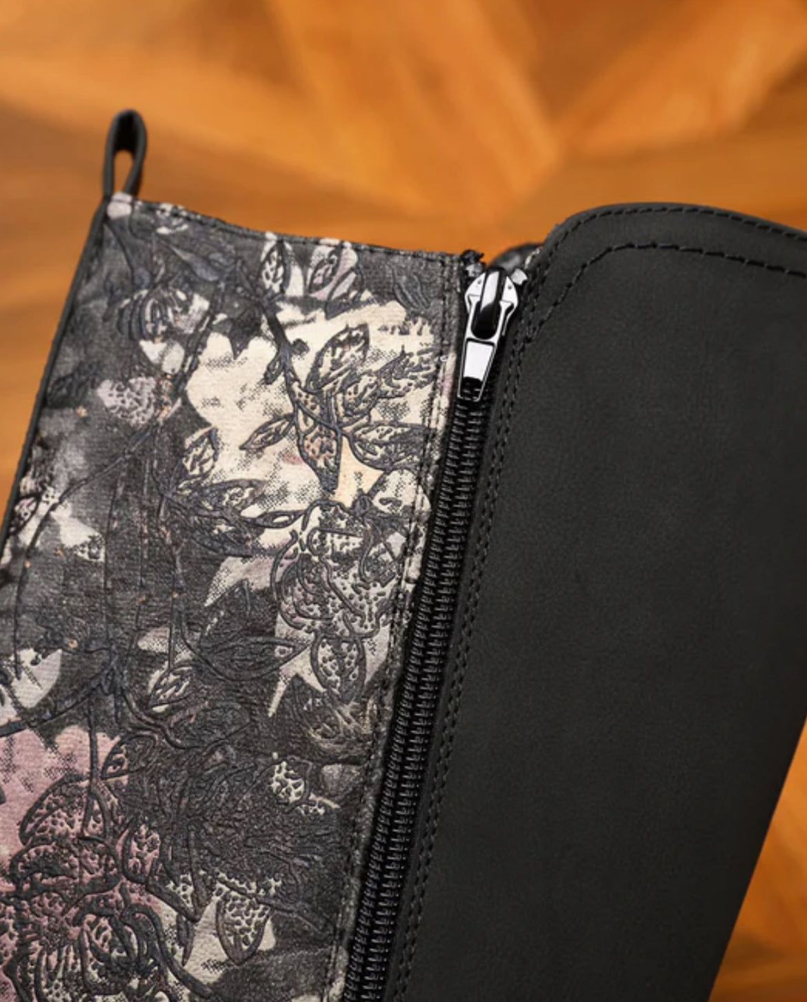 Knee High Pattern Boots