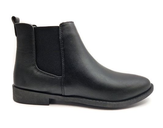 Ladies Wide Fit Pull on Chelsea Boots
