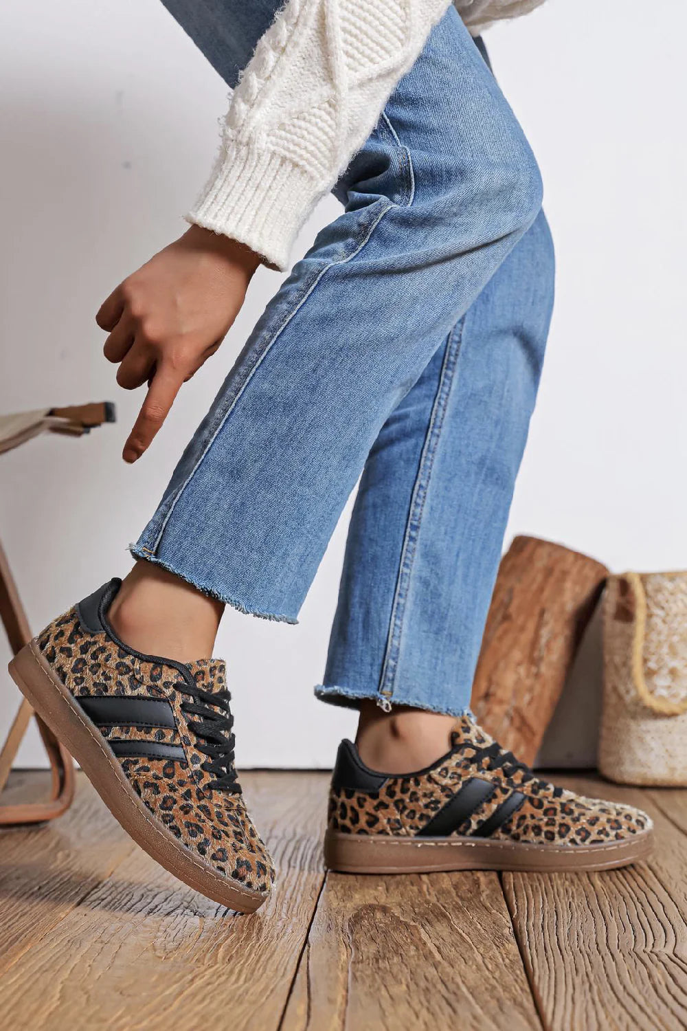 Leopard Gumsole Trainers -